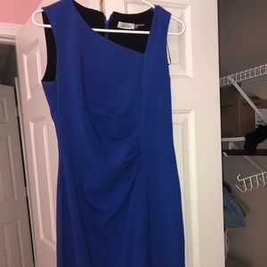 Gorgeous royal blue Calvin Klein dress